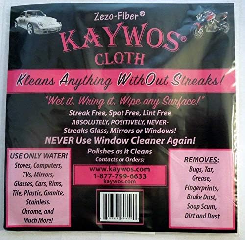 Paño de Limpieza y Pulido Zezo Fiber Miracle de Kaywos (Paquete de 5) - imagen 1