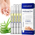 Bolígrafo para Hongos en Uñas, Tratamiento Extra Fuerte con 25% de Ácido Undecilénico para Uñas de Manos y Pies, 4PCS con Aceite de Árbol de Té y - imagen 1