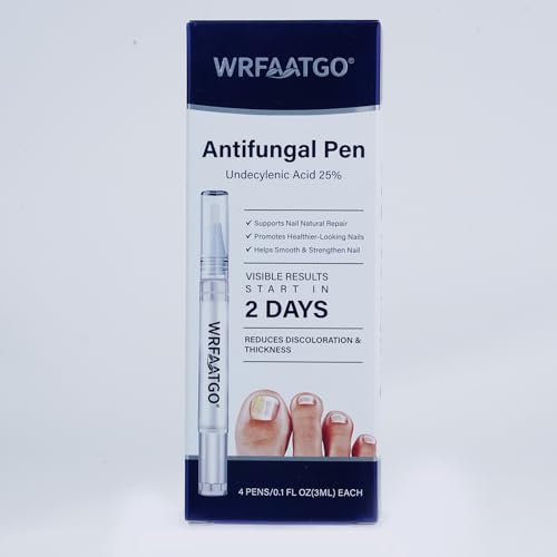 Bolígrafo para Hongos en Uñas, Tratamiento Extra Fuerte con 25% de Ácido Undecilénico para Uñas de Manos y Pies, 4PCS con Aceite de Árbol de Té y - imagen 2