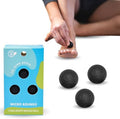 Set de Pelotas de Masaje Profundo RAD Micro Rounds – 3 Piezas (Pequeñas de 0.75 Pulgadas) – Liberación Miofascial para Pies, Fascitis Plantar, - imagen 1