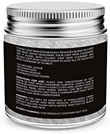 Cepillo de Limpieza y Restauración de Hierro Fundido Culina | Elimina Óxido Sin Rayar | 100% Natural | Para Sartenes y Utensilios de Hierro Fundido - imagen 2