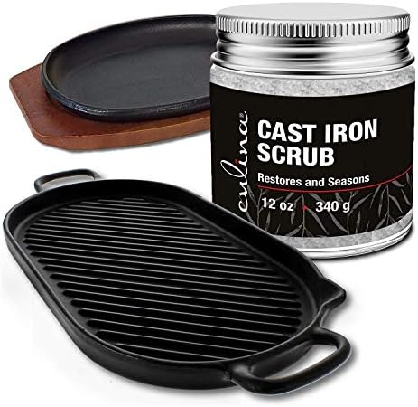 Cepillo de Limpieza y Restauración de Hierro Fundido Culina | Elimina Óxido Sin Rayar | 100% Natural | Para Sartenes y Utensilios de Hierro Fundido - imagen 3