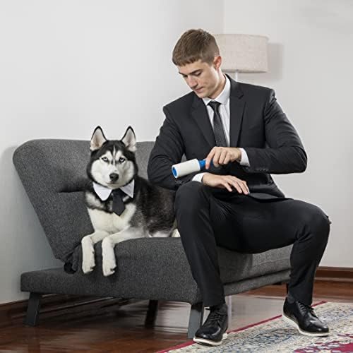 Rodillos Adhesivos PetLovers para Pelo de Mascota Extra Pegajosos - Paquete de 6, Removedor de Pelusa para Ropa - imagen 7