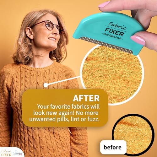 Set de 2 Peines Quitapelusas de Cashmere y Multi-Tela - Removedor de Pilling para Suéteres, Ropa Delicada y Muebles - imagen 4