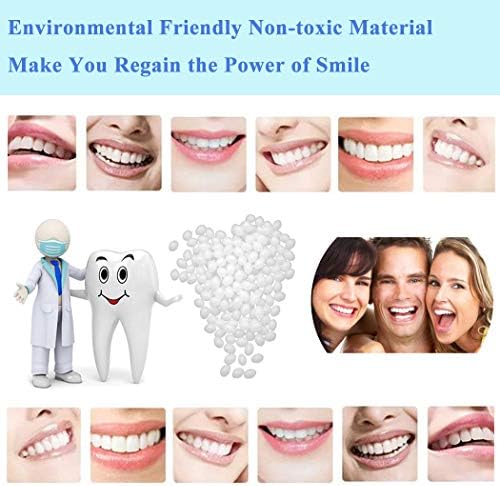 Kit de Reparación Dental - Perlas Térmicas para Rellenar y Arreglar Dientes Faltantes o Adhesivo para Dentaduras Falsas - imagen 4
