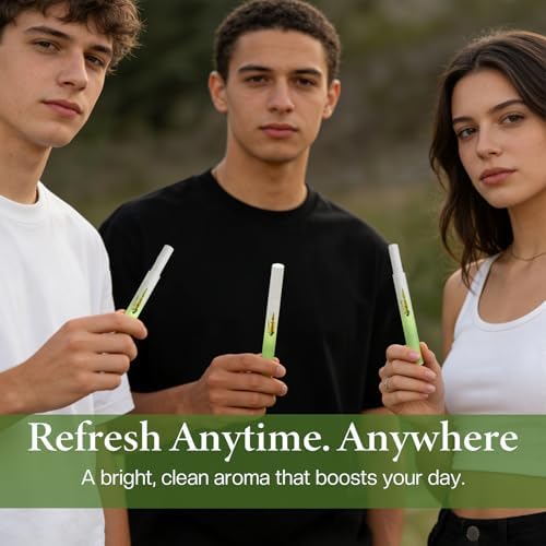 Stick Herbal Sin Humo 2 Piezas - Inhalador No Eléctrico, Saborizante Refrescante con Aceites Esenciales de Mentol, Libre de Nicotina y Tabaco - imagen 3