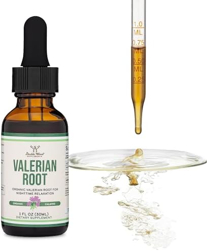 Gotas de Raíz de Valeriana para Dormir - Extracto Tinctura Orgánica de Raíz de Valeriana 168mg - 1 FL OZ, 30 Porciones (Mejor Absorción que Cápsulas, - imagen 3