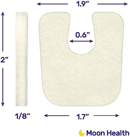 Paquete de 24 Almohadillas de Fieltro en Forma de U, 1/8” de Grosor, Protección y Alivio Efectivo para Callos, Ideal para Dolor en los Pies y Cuidado - imagen 4