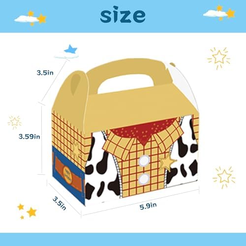Cajas de Fiesta de Cuento WEGYMER 16pcs, Regalos y Bolsas para Fiesta de Cumpleaños de Juguetes Dos Infinito y Más Allá - imagen 7