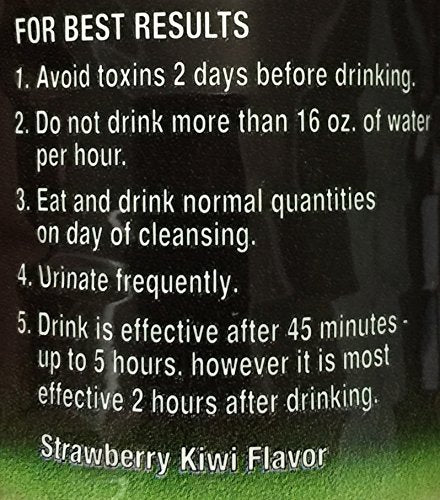 Bebida Detox Champ Flush Out, Sabor Fresa Kiwi, 1 Pint (2 Contenedores) - imagen 4