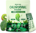 Polvo de Clorofila Swiyie – 100mg de Clorofila Líquida para Beber – Suplemento Natural Detox Herbal – Apoya el Intestino y el Aliento – Fórmula de - imagen 1