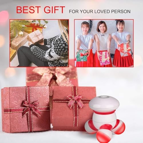 Masajeador de Mano Cotsoco Mini Portátil, Vibrador con Luz LED para Alivio de Dolor en Cuerpo, Cabeza, Cuello, Espalda, Piernas y Brazos, Funciona - imagen 5