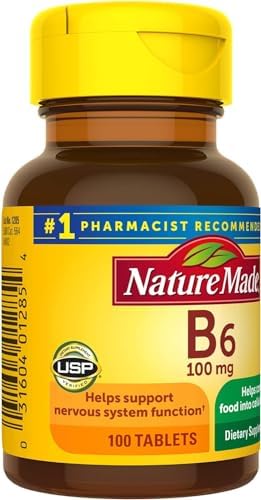 Tabletas de Vitamina B6 100mg Nm - 100 piezas - imagen 4