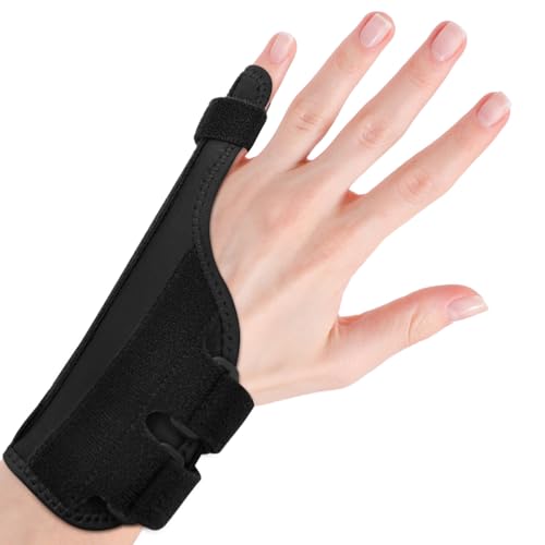 Férulas para Dedo Meñique VHOPMORE, Soporte para Dedo Gatillo, Férula para Mano Derecha e Izquierda, Estabilizador para Fracturas y Artritis - imagen 1