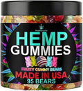 Gomitas de Cáñamo para Dormir, Relajación y Enfoque - Sabor Frutal Natural - Con Aceite de Semilla de Cáñamo - Hechas en EE. UU. - 95 Piezas - imagen 1