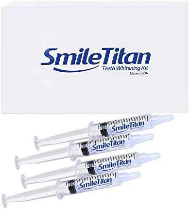 Recarga de Gel Blanqueador de Dientes Smile Titan 4 Jeringas 44% Peróxido de Carbamida - imagen 1