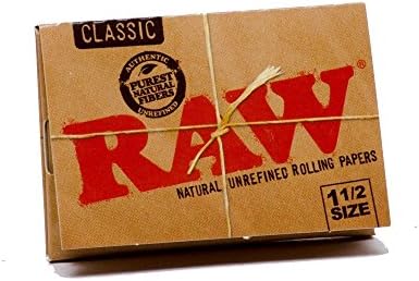 Papel para enrollar Raw Classic 1 1/2, 33 piezas (Paquete de 25) - imagen 3