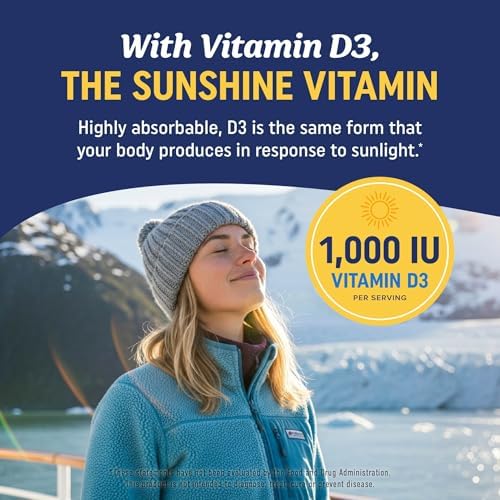 Aceite de Pescado Omega 3 con Vitamina D3 | 1280MG Omega 3 + 1000UI Vit D3 para Salud del Corazón, Inmunidad y Huesos | Suplemento EPA DHA Omega 3 | - imagen 6