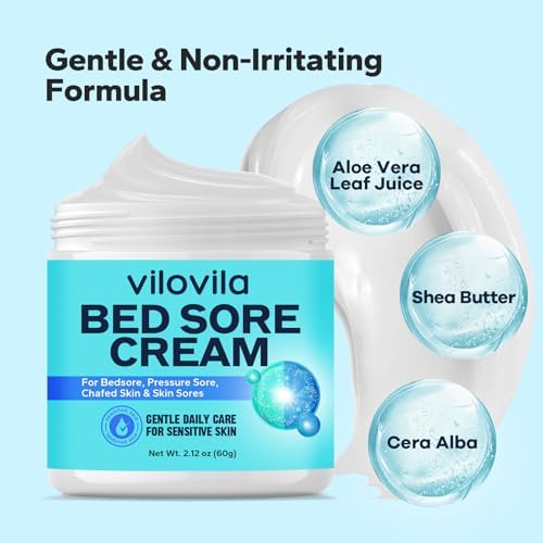 Crema para Úlceras por Presión ViloVila (60 g), Tratamiento Rápido para Úlceras en los Glúteos, Ungüento para Cuidado de Heridas y Piel Irritada - imagen 4