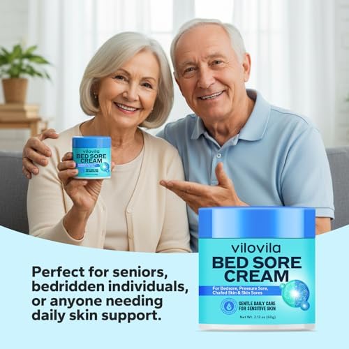 Crema para Úlceras por Presión ViloVila (60 g), Tratamiento Rápido para Úlceras en los Glúteos, Ungüento para Cuidado de Heridas y Piel Irritada - imagen 7