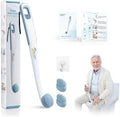 Ayuda para Limpiar el Trasero JFNoraiva – Ideal para Personas con Sobrepeso, Ancianos, Discapacitados y Post Cirugía, Cabezal Intercambiable y Mango - imagen 1