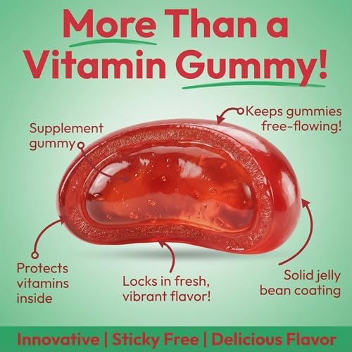 Gomitas de Vitamina D3 Human Beanz para Adultos, 2000 IU, Soporte Inmunológico, Suplementos Vegetarianos, 120 Gominolas de Fresa, Kosher - imagen 3