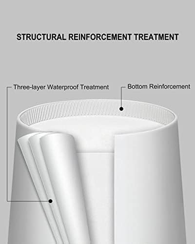 KTOB [16 oz. - 50 piezas] Vasos de papel desechables con tapas de papel y popotes compostables, ecológicos y reciclables para café helado - imagen 3
