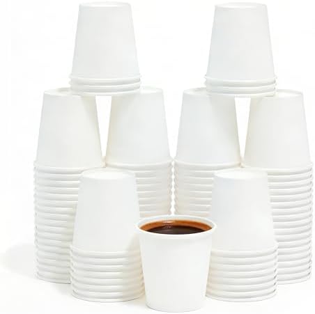 Tazas de Papel Desechables WhalePassing de 12 oz, 120 piezas - Blancas, Perfectas para Bebidas Frías y Calientes, Papel Grado Alimenticio, Reforzadas - imagen 8