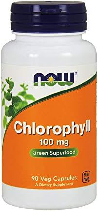 Cápsulas de Clorofila Now Foods 100 mg, 90 piezas - imagen 1