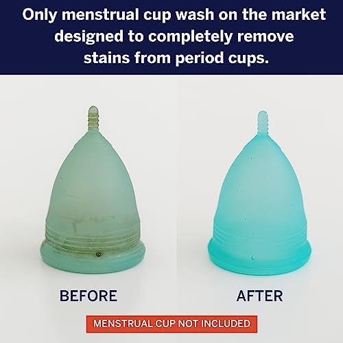 Removedor de Manchas Pixie Cup - El Único Limpiador Esterilizador que Elimina Manchas de Discos Menstruales Reutilizables y Copas Menstruales - - imagen 2