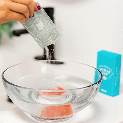 Removedor de Manchas Pixie Cup - El Único Limpiador Esterilizador que Elimina Manchas de Discos Menstruales Reutilizables y Copas Menstruales - - imagen 7