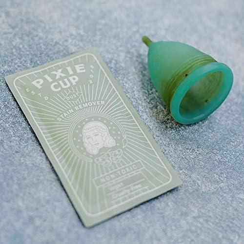 Removedor de Manchas Pixie Cup - El Único Limpiador Esterilizador que Elimina Manchas de Discos Menstruales Reutilizables y Copas Menstruales - - imagen 8