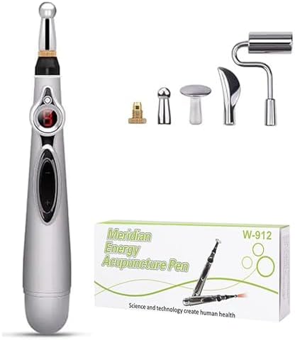 Pluma de Acupuntura Electrónica 5 en 1, Herramienta de Masaje Energético para Mujeres y Hombres - imagen 1