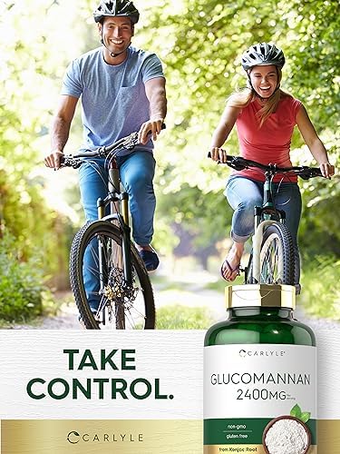 Cápsulas de Glucomanano Carlyle | 200 piezas | Suplemento de fibra soluble | Sin OGM, libre de gluten - imagen 7