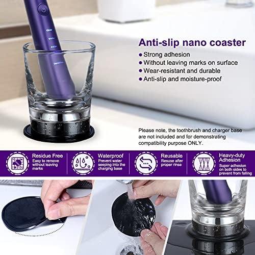 Cargador de Repuesto para Taza de Cristal Compatible con Cepillo de Dientes Philips Sonicare Diamondclean, Base de Carga HX9100 HX9300 HX9900 - imagen 6