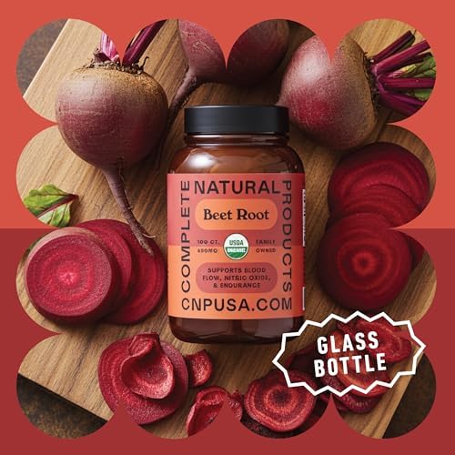 Cápsulas de Raíz de Betabel Orgánico 620mg | 100 Unidades | Polvo de Betabel Puro | Suplemento Vegano, No Transgénico, a Base de Plantas | Hecho en - imagen 4