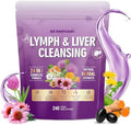 Suplemento para Drenaje Linfático, Limpieza y Reparación del Hígado, Mezcla Herbal 24 en 1 con Equinácea, Diente de León, Bardana, Bromelina, - imagen 1