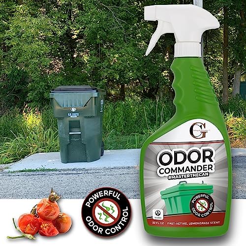 Spray para Control de Olores Garbage Commander Odor Commander, 22 oz, Aroma a Hierba Limón - Hecho en Canadá - imagen 1