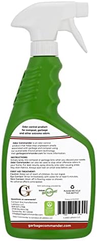 Spray para Control de Olores Garbage Commander Odor Commander, 22 oz, Aroma a Hierba Limón - Hecho en Canadá - imagen 3