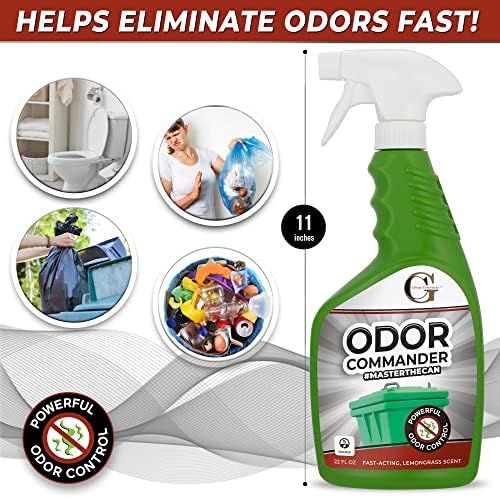 Spray para Control de Olores Garbage Commander Odor Commander, 22 oz, Aroma a Hierba Limón - Hecho en Canadá - imagen 7