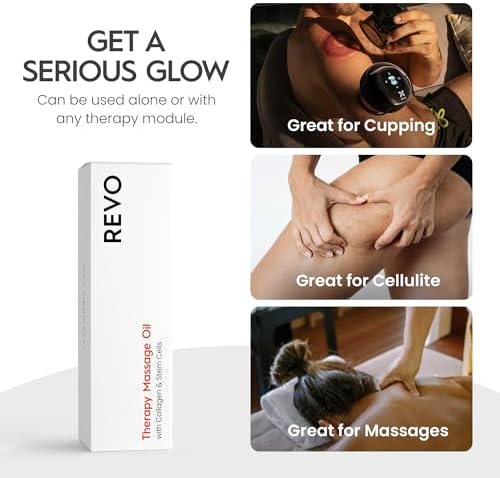 Aceite de Masaje Anticelulitis REVO con Colágeno y Células Madre para Piel Más Elástica y Tensa - imagen 5