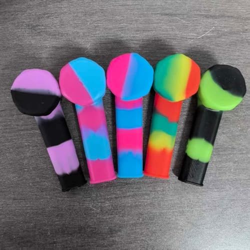 Set de 5 Accesorios Tubulares Lindos - Ideal para Principiantes, Fáciles de Limpiar (5 Colores) - imagen 3