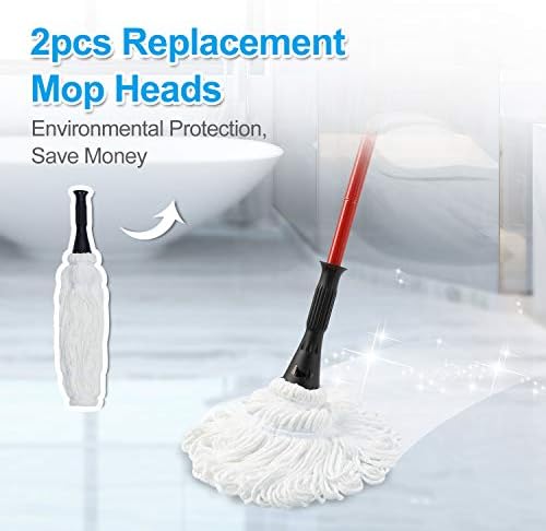 Cabezal de Repuesto Eyliden Modelo FZ-02-2020/FZ-02-2019, 2 Piezas de Paños de Microfibra para Mopas Eyliden, Ideal para Limpieza de Pisos (No - imagen 5
