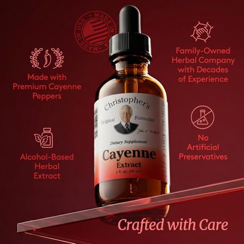 Extracto de Cayena de Christopher's Original Formulas - 2 fl oz Líquido | Suplemento Herbal Premium para el Bienestar - imagen 5