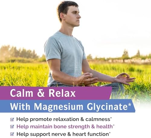 Suplemento de Magnesio Glicinato Innate Vitality 400mg, Alta Absorción, 240 Cápsulas Veganas, Sin Gluten, No Transgénico, Salud del Corazón y Huesos - imagen 4