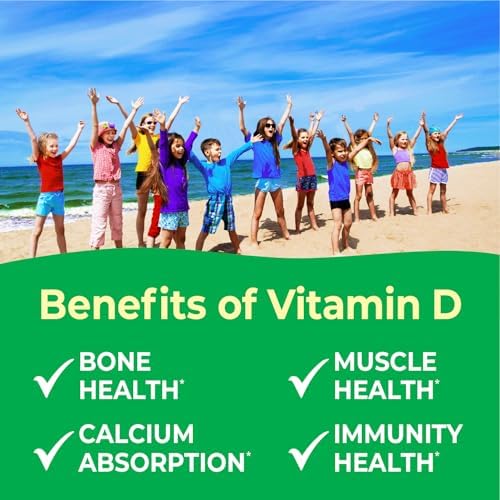 VitaWorks Vitaminas D para Niños 1000 IU - Tabletas Masticables de Sabor Naranja Natural - Veganas, Sin GMO, Sin Gluten - 120 Masticables - imagen 4