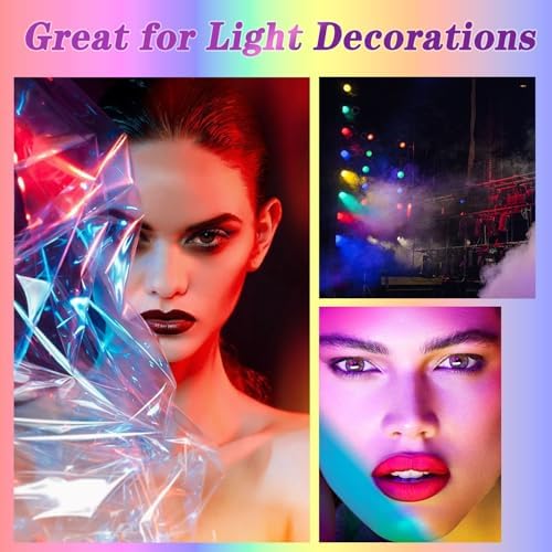 Ahardaim 120 Piezas de Hojas de Celofán de Colores, 12 x 12 Pulgadas, Papel de Celofán para Manualidades, Empaque de Regalos Pequeños y Decoración de - imagen 6