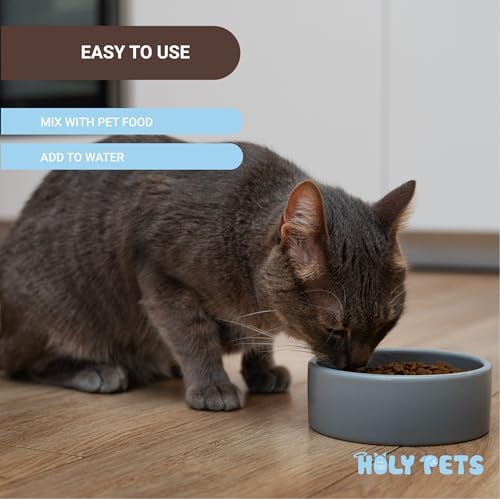 Holy Pets Polvo de L-Lisina 100% Puro para Gatos – Sin Saborizantes, Rellenos ni Conservadores – 1,000mg por Cucharada – Apoyo Inmunológico, - imagen 5
