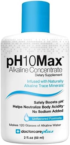 Gotas de Agua Alcalina pH DoctorCare Plus, Sin Sabor, 2 Fl Oz - imagen 1