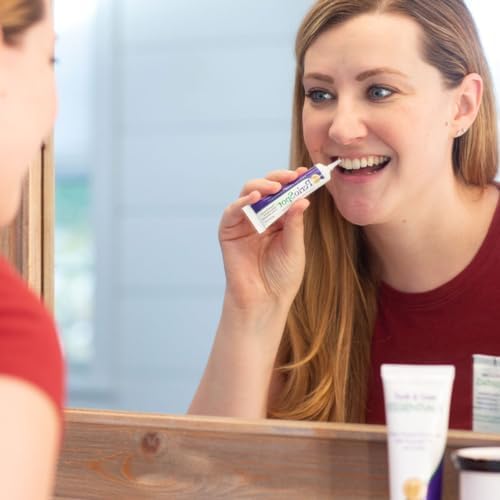 Gel para el cuidado de encías y llagas bucales Dental Herb Company PerioSpot - Alivia molestias por llagas y irritación de encías (14 g), Transparente - imagen 5